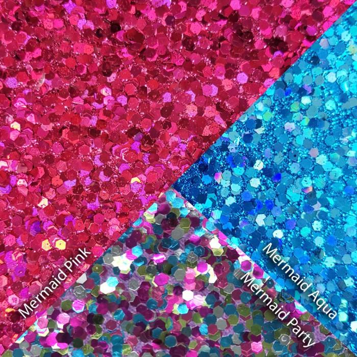 

Kertas Glitter Kasar Paper 300 Gsm A4 - Mermaid Aqua