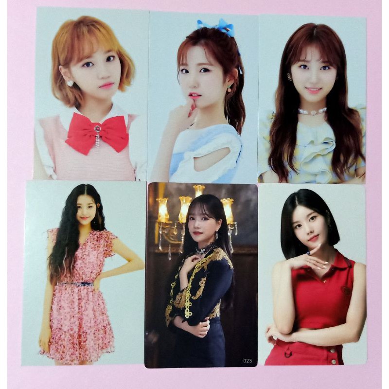 OFFICIAL IZ*ONE IZONE ONEIRIC THEATER MD CHAEWON SAKURA HITOMI YENA NAKO PHOTOCARD