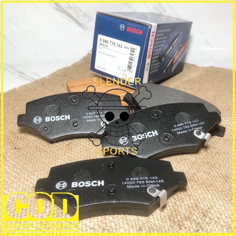 BRAKE PAD WULING ALMAZ - BRAKE PAD DEPAN ALMAZ BOSCH - KAMPAS REM DEPAN ALMAZ