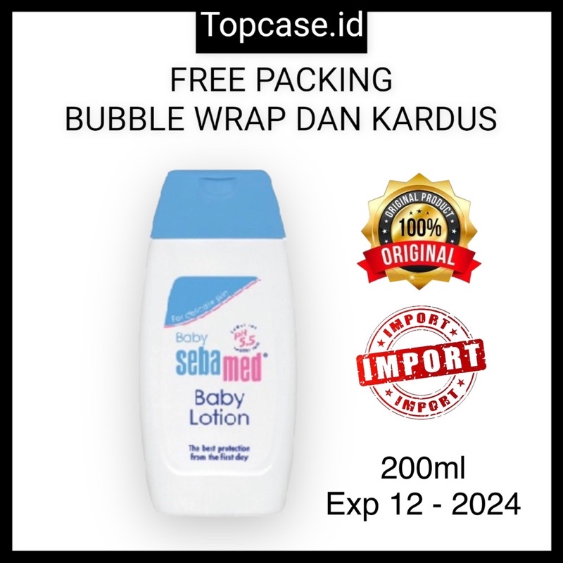 Sebamed Baby Lotion 200ml dan 100ml