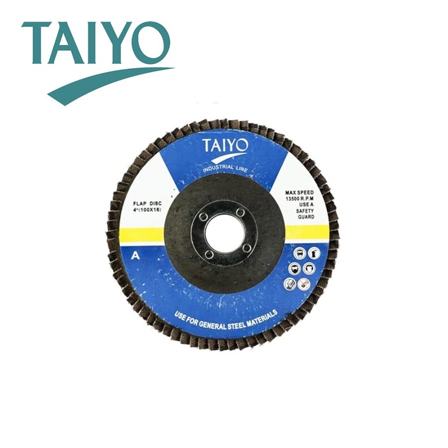 Jual Taiyo Flap Disc Amplas Susun Tumpuk Besi Stainless Grit