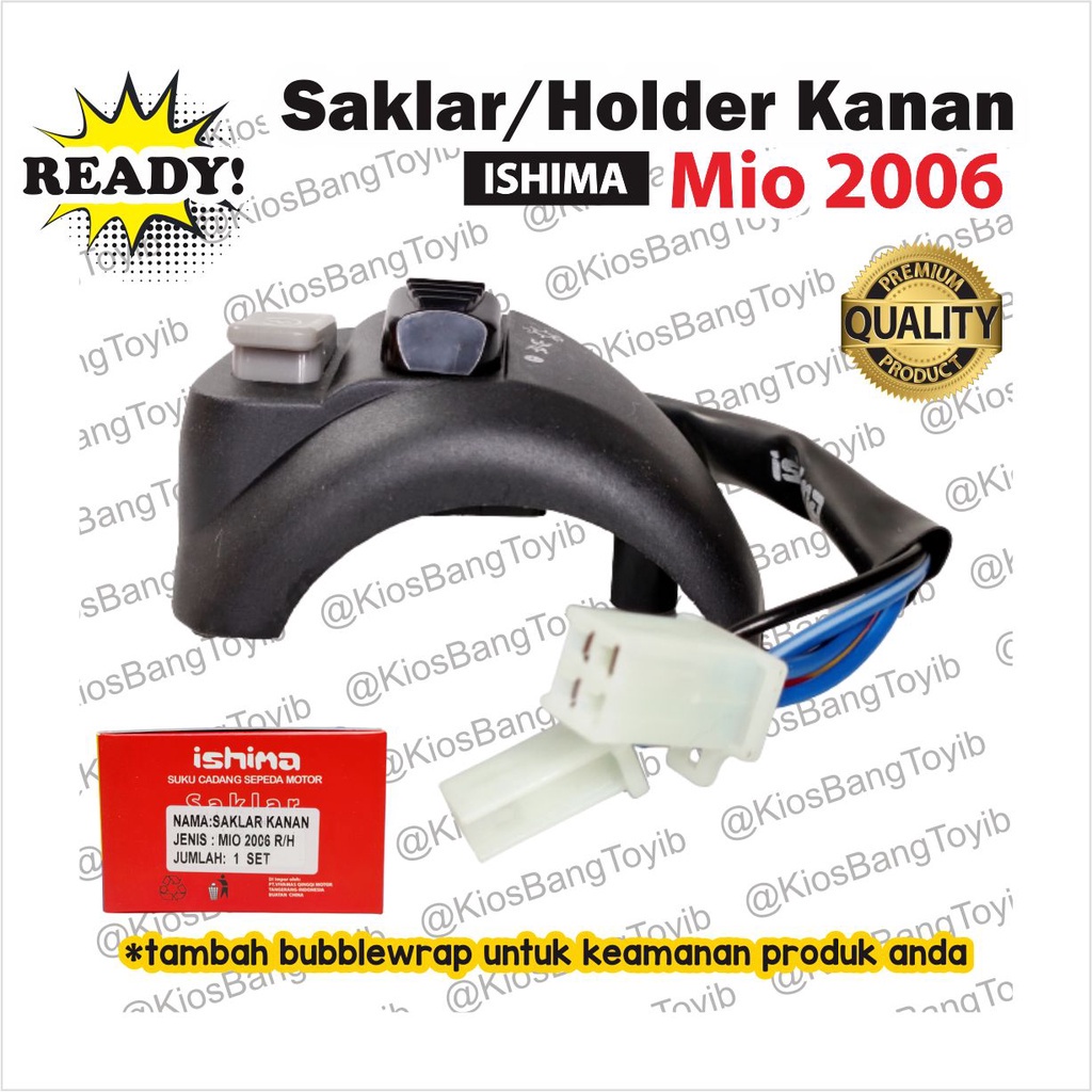 Saklar Holder Handle Switch Kanan Mio 2006 -ISHIMA-