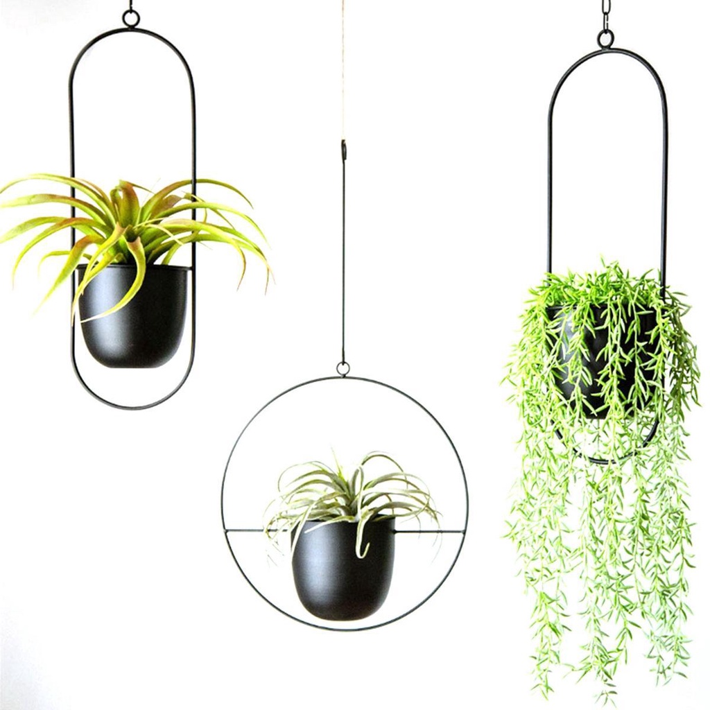 Pot Bunga QUINTON Indoor Outdoor Teras Berayun Dekorasi Rumah Dinding &amp; Plafon Modern Planter