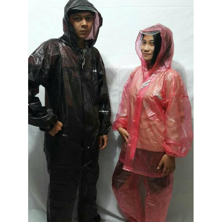 Jas Hujan Asv New Motif Carbon (Pvc) / Jas Hujan Asv Pvc