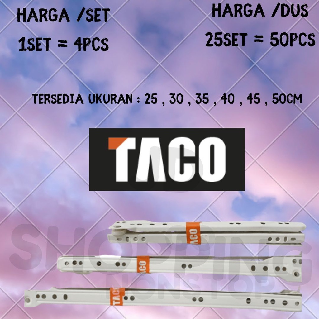 REL LACI PUTIH TACO