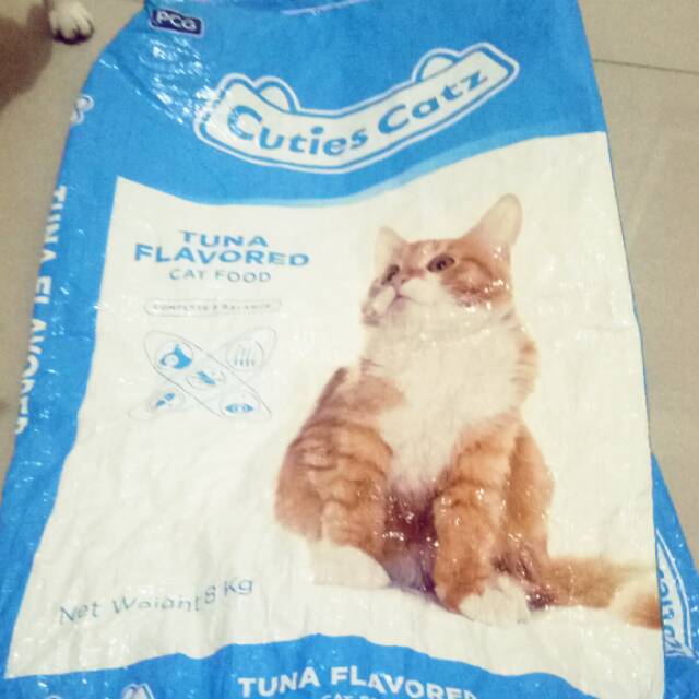 Makan kucing Cuties cutz