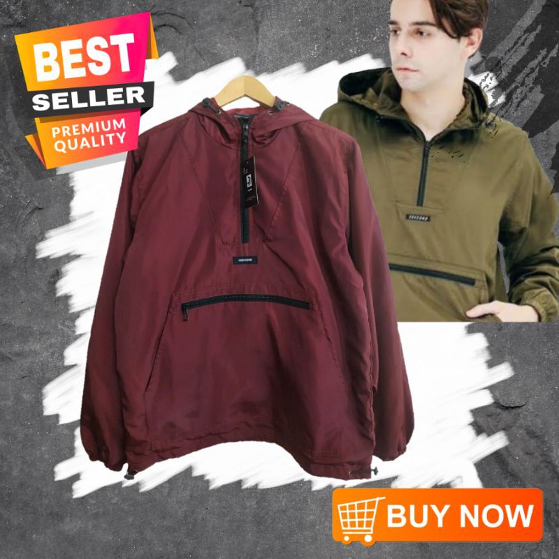 Jaket pria 3second authentic type 2 semi taslan all size fit too xl