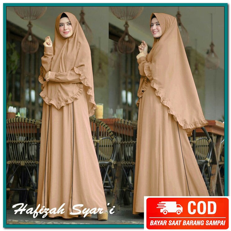 Gamis Rimpel Monalisa Premium Motif Polkadot / Gamis Lebaran Terb LY660 Setelan Gamis Baju Busana W