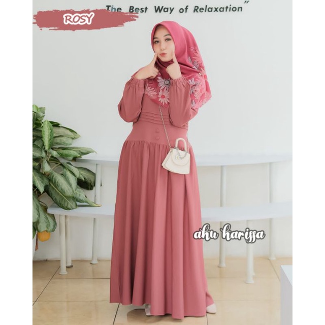 GAMIS ARSY ORIGINAL AKU KARISSA / ARSY DRESS ORI AKU KARISSA / GAMIS POLOS