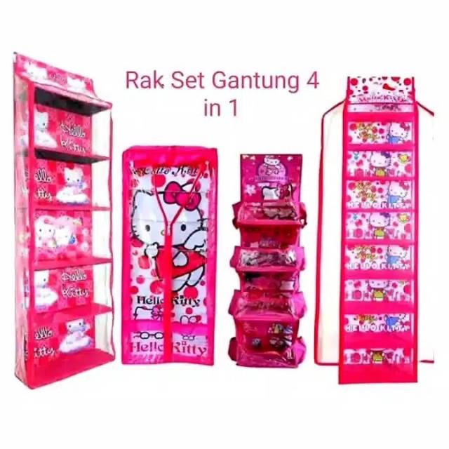 TERMURAH SET 4 IN 1 RAK GANTUNG SERBAGUNA