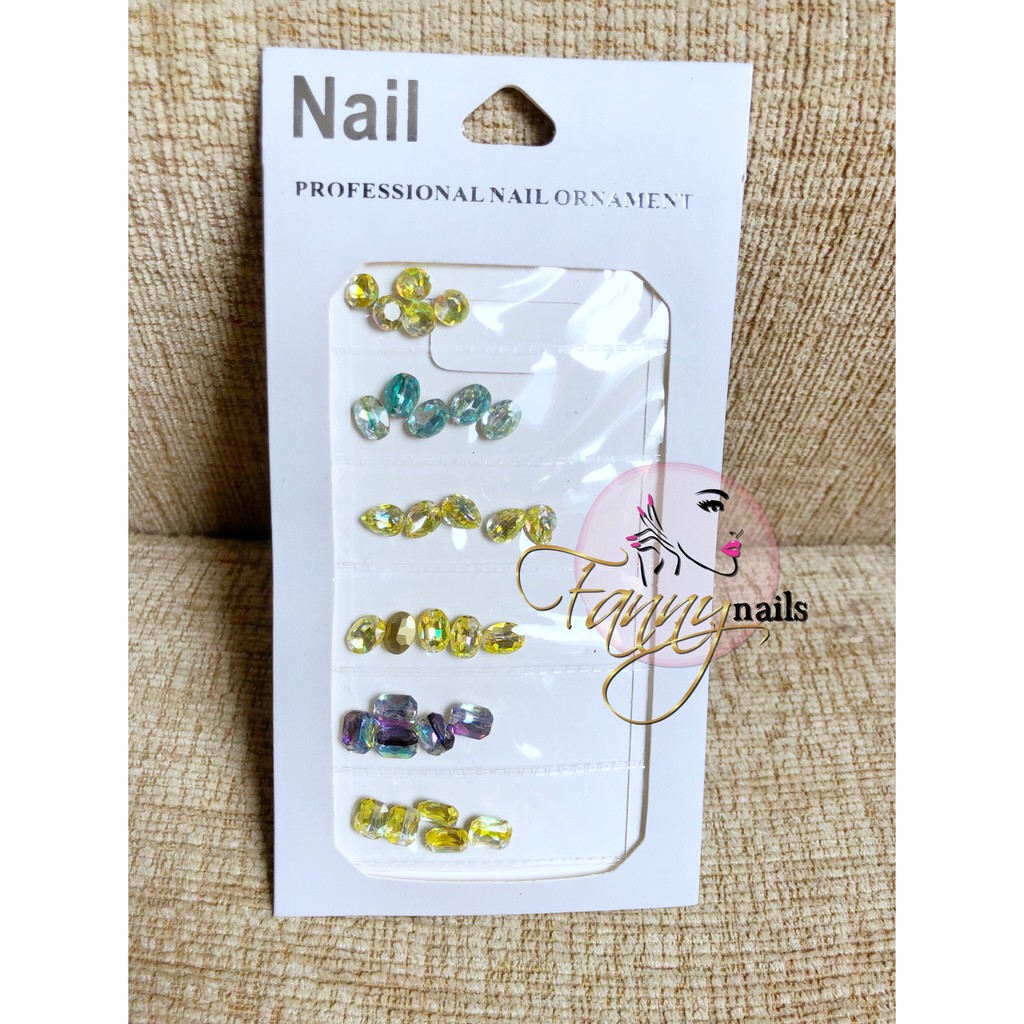 Japan nails aksesosir accesories round diamond swarovski round nailart Produk Good Quality