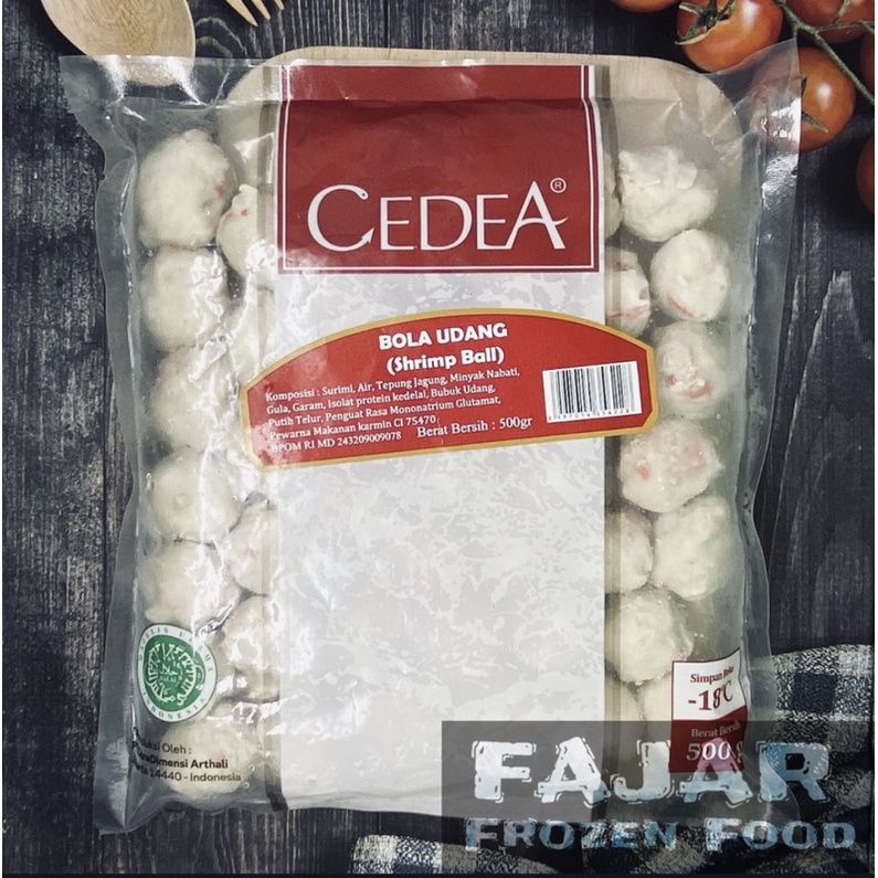 

Cedea Bola Udang (Shrimp Ball) 500gr