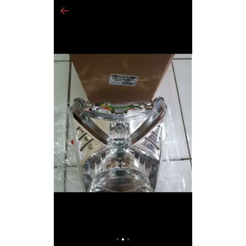 reflektor lampu depan beat fi assy komplit