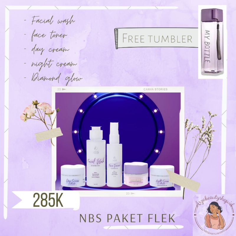 NBS SKINCARE PAKET KHUSUS FLEK HITAM MEMBANDEL
