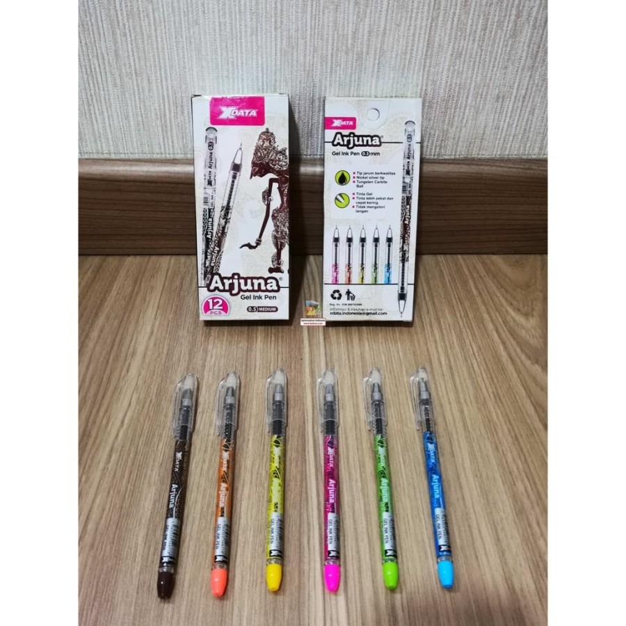 

1 Lusin/ 12 Pcs Bolpen/ Pulpen/ Pena Arjuna Xdata