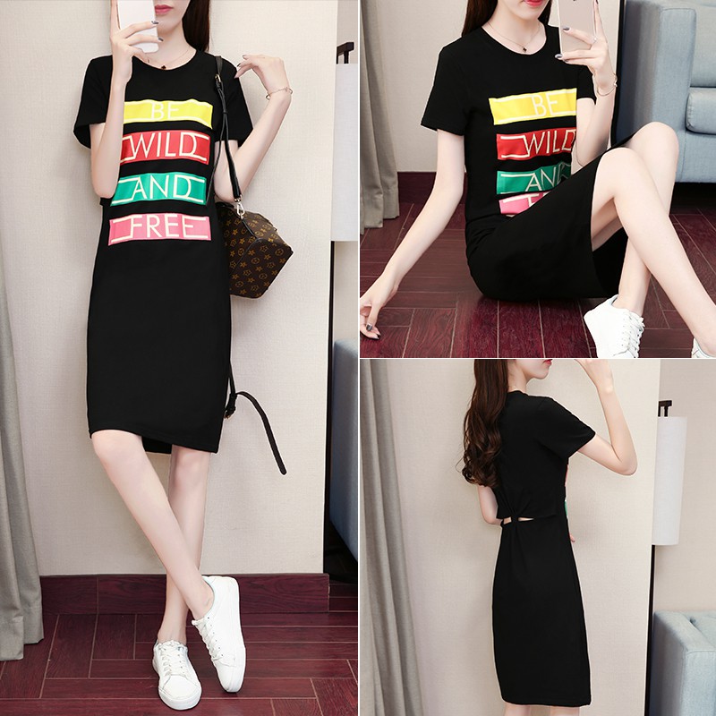 womens designer t shirt dress