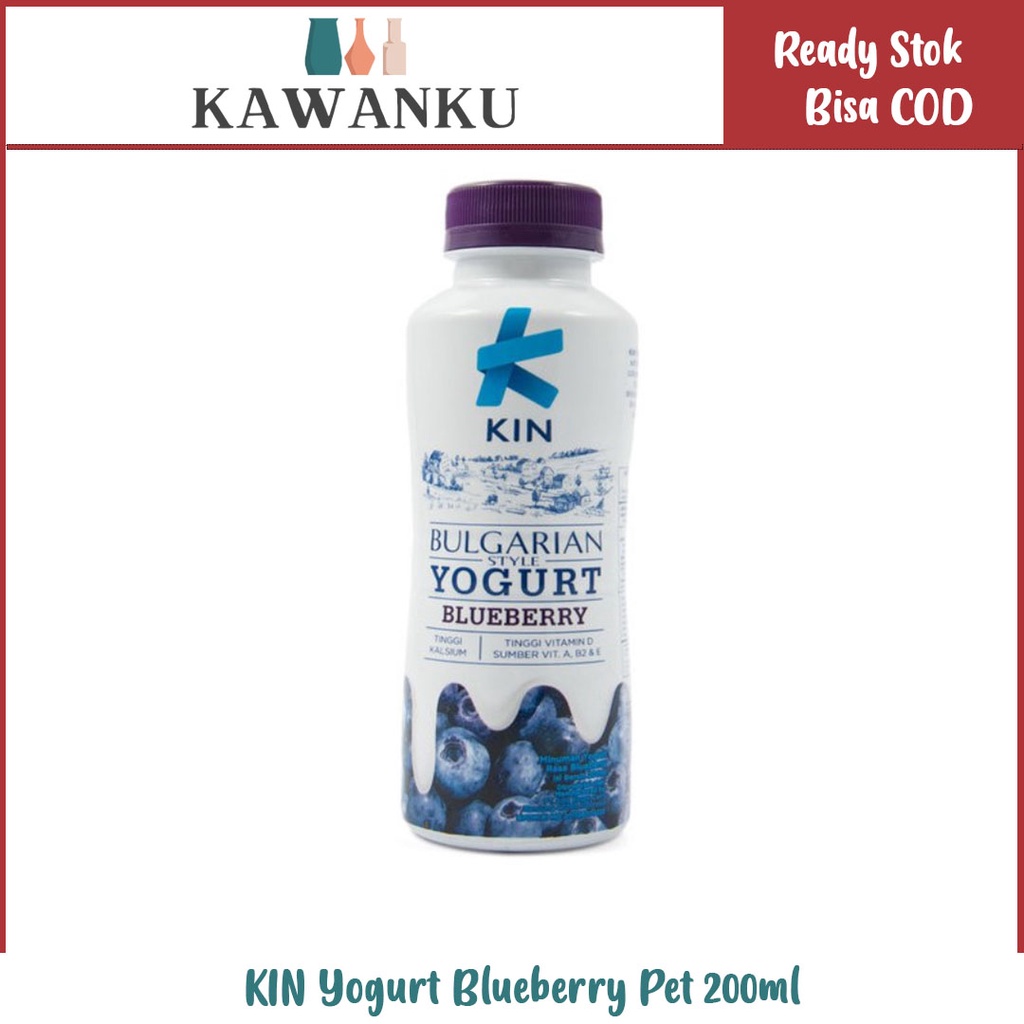 

KIN Yogurt Blueberry Pet 200ml
