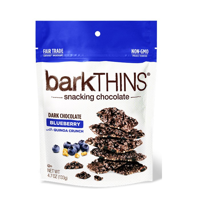 

Bark Thins Dark Chocolate Blueberry Quinoa Crunch Snacking 133 gram USA