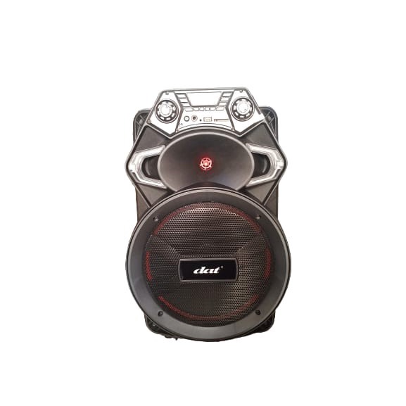 SPEAKER PORTABLE 12 INCH DAT DT 1225 BLUETOOTH SPEAKER TROLLEY