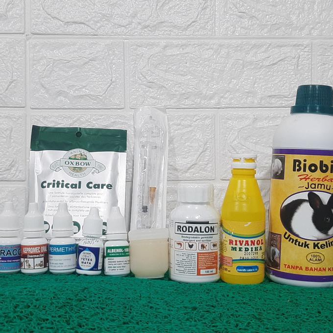 Obat Kelinci lengkap paket hemat murah