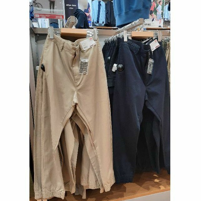 JASTIP SALE UNIQLO CELANA PANJANG JOGGER PRIA CARGO DAN NON CARGO