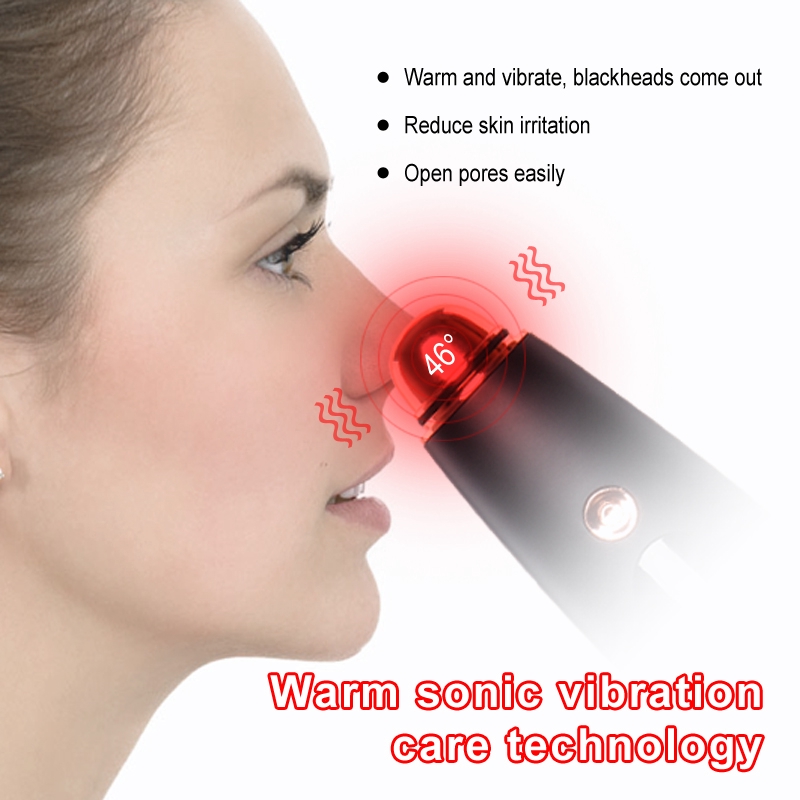 Ultrasonic Blackhead Remover Alat BARU untuk Jerawat Pori Cleaner Perawatan Wajah Blackhead Vakum