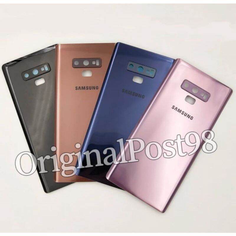 Backdoor Plus Ring Kamera Samsung Note 9 N960 | Backdoor Back Casing Tutup Belakang Batre Dan Ring Camera Samsung Note 9 N960F Original