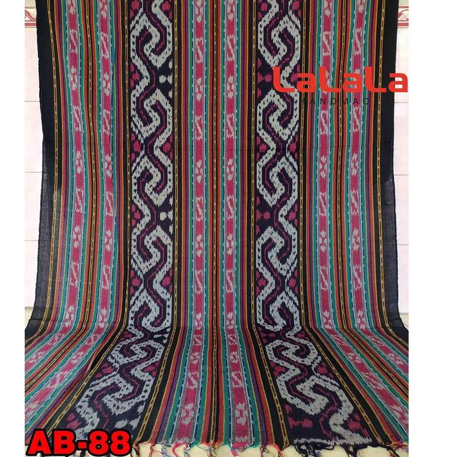 ALN Kain Tenun Ikat Blanket Etnik Asli Motif Sumba NTT Asmat Lombok Papua Dayak Toraja Bali Jepara V