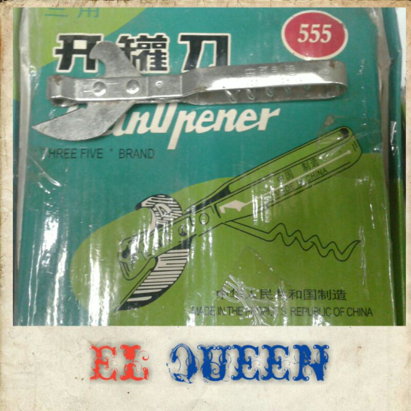 Pembuka Tutup Kaleng atau Bukaan Kaleng 555
