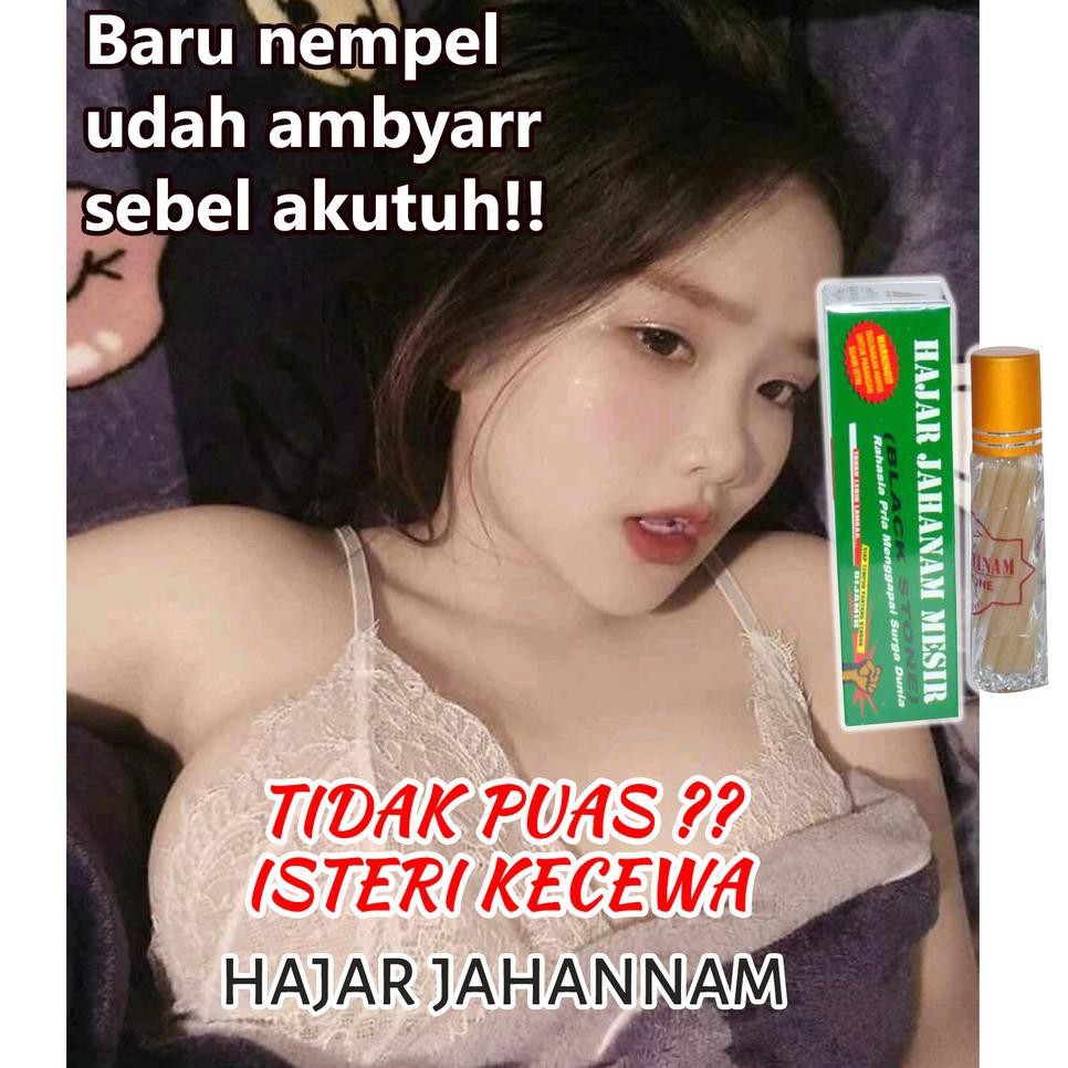Koleksi terbaru Hajar HaJe Jahanam Mesir Premium, Original 100% Black stone cream asli 100% HJ Obat