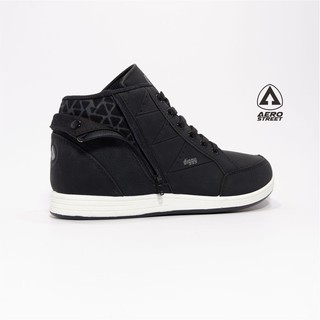 Aerostreet 37-42 Diggy Hitam Putih - Sepatu Sneakers Casual Sport