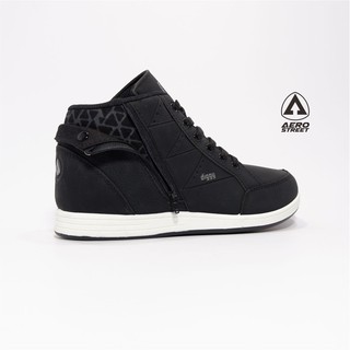 Aerostreet 37-42 Diggy Hitam Putih - Sepatu Sneakers