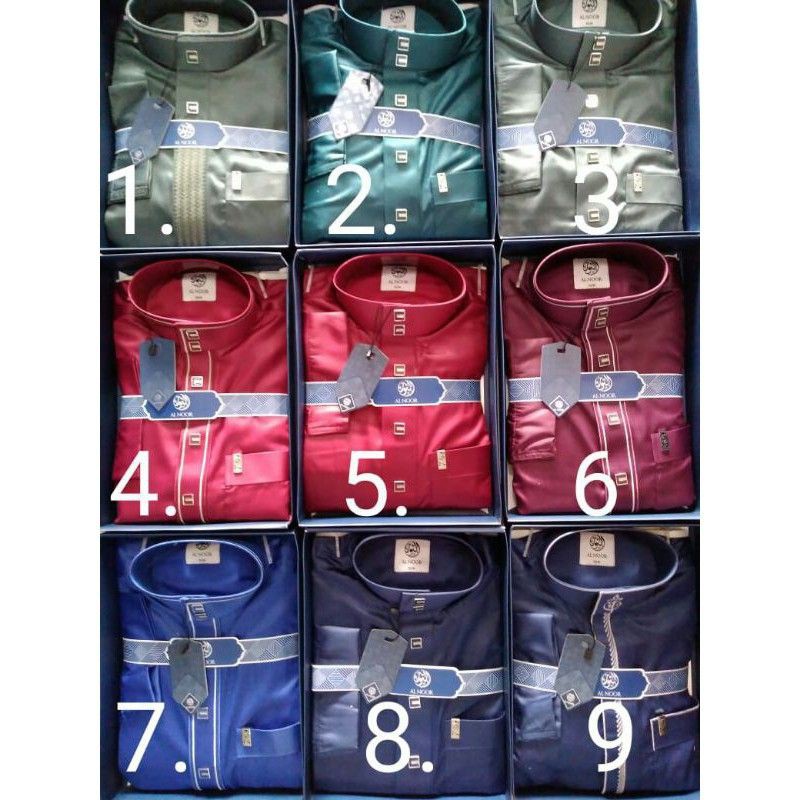 AL NOOR BORDIR/JUBAH SAUDI/GAMIS POLYSTER REMAJA