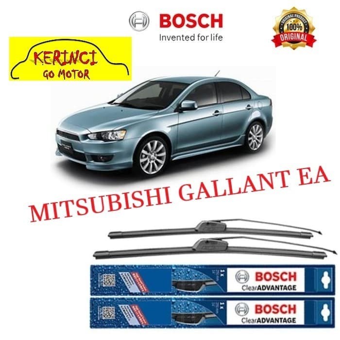 WIPER BOSCH CLEAR ADVANTAGE MITSUBISHI GALLANT EA 21&quot; &amp; 18&quot; SEPASANG