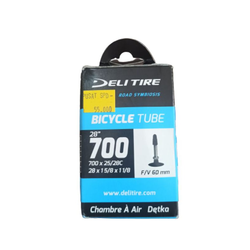 BAN DALAM SEPEDA DELI TIRE 700X25/28C