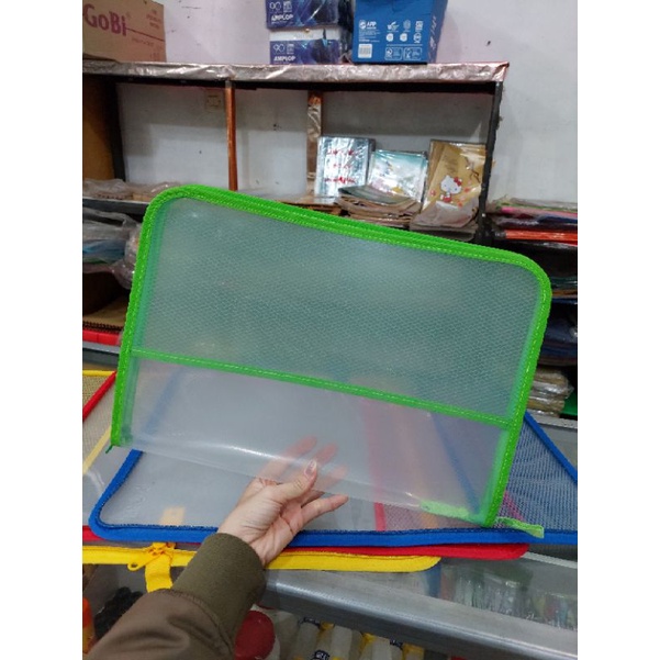 

Map Dokumen Jaring / Document Bag / Folder Bag / School Bag / Map Resleting