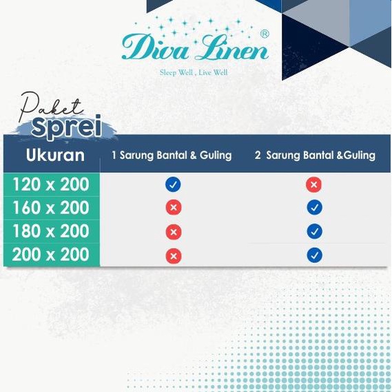 Diva Linen 2 in 1 Sprei Tinggi 30 cm - Earl Grey