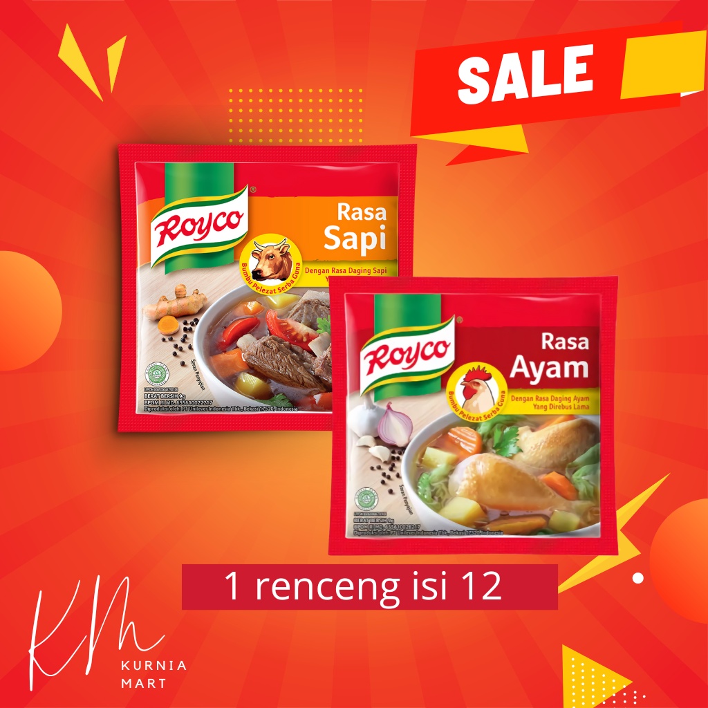 

Royco Renceng isi 12 sachet