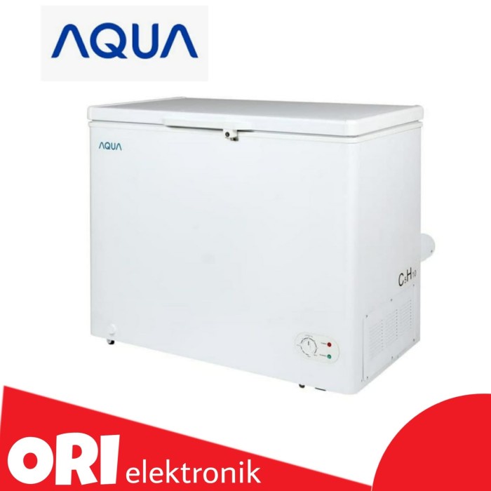 (SUSE) AQUA Freezer Box 200 liter AQF-200(W) (SURABAYA-SIDOARJO -GRESIK ONLY)