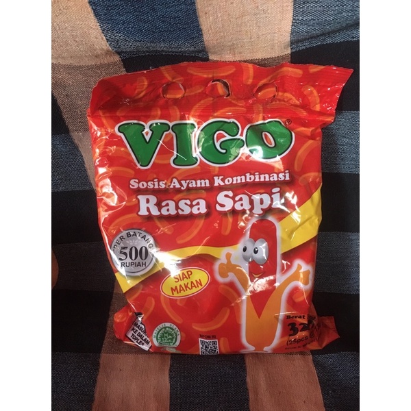 

Sosis Ayam Kombinasi Rasa Sapi Cap VIGO 325gr