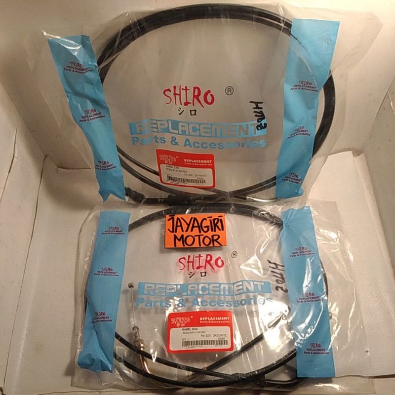 Kabel Gas Skywave / Skydrive Shiro Cabel Cable Throttle Throtle Kable Tali Kawat Serat OEM Suzuki SG