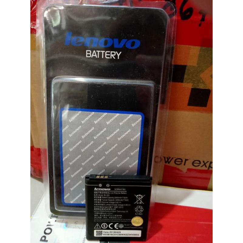 BATERAI / BATTERY / BATRE LENOVO A2010 / A1000 SMALL BL-253 BL253 FC