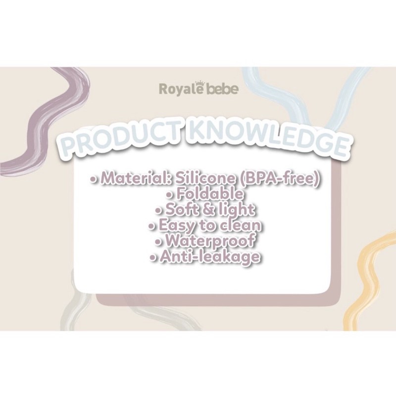 Royale bebe-celemek bayi(silicone bib)