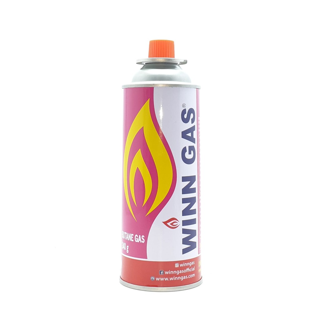 Winn Gas Tabung Gas Kaleng Kecil 240gr Butane Gas ORI Pabrik