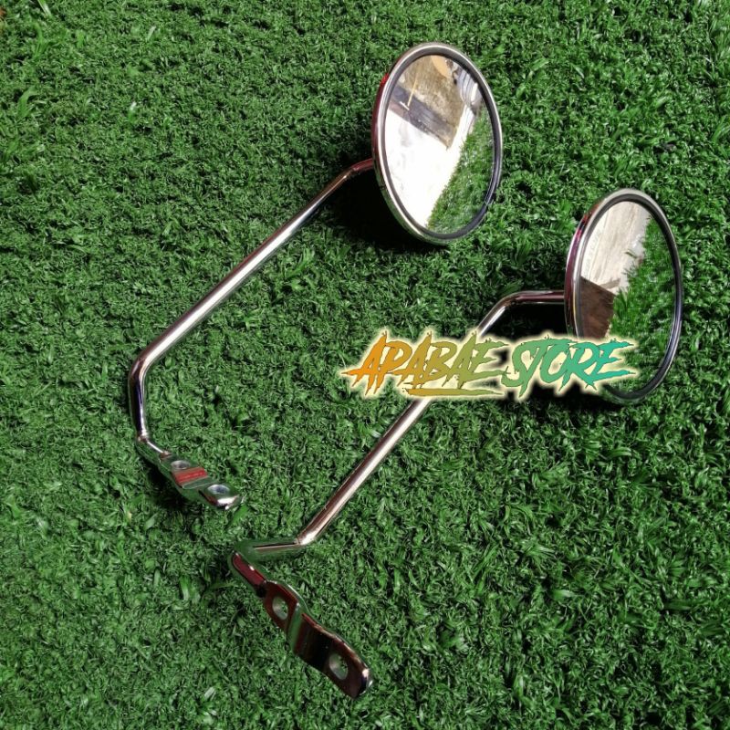 Spion Bulat Langsungan Embos Vespa Super Sprint Px
