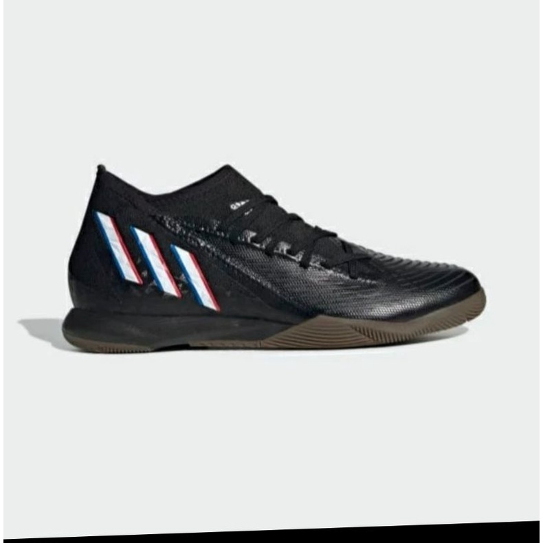Sepatu Futsal Original Asli Adidas Predator Edge 3 Best seller Black Hitam