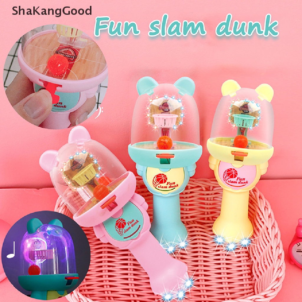 Skid Mainan Interaktif Bola Basket Jari Mini Anti Stress Untuk Hadiah Skk