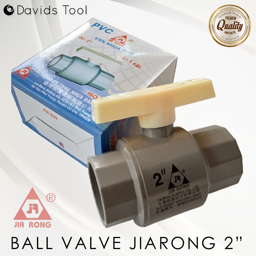 Stop Kran Ball Valve Pvc Jiarong 2 Inch