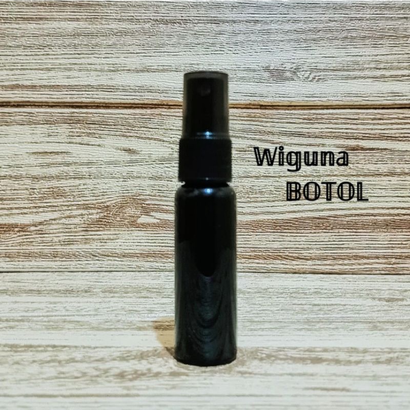 Botol Spray 30ml Hitam / Botol PET 30ml Hitam Tutup Spray Hitam Smoke