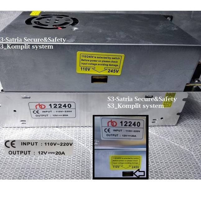 Power supply 12v 20a Switching Power Supply DC 12 V 20 A